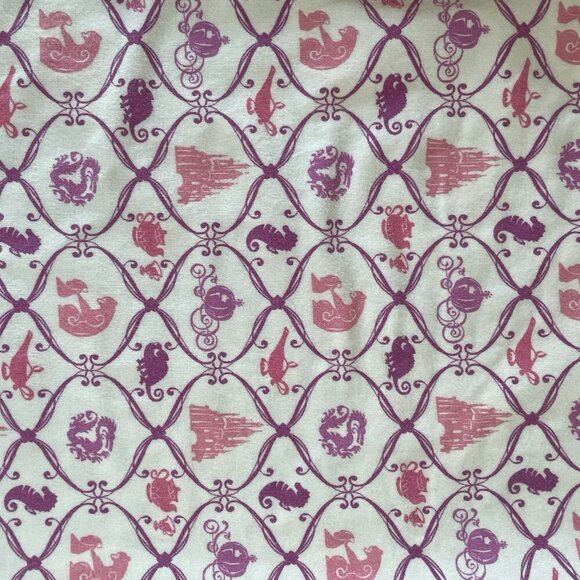 Disney Parks Cotton Pajama Pants 3X Pink / White Cropped Jersey Knit - Picture 8 of 8